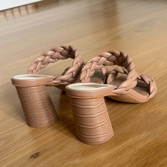 Dolce Vita Women's Braided Nude Heels - Picture 3 of 3